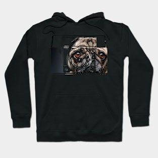 Bulldog Retro Camera Hoodie